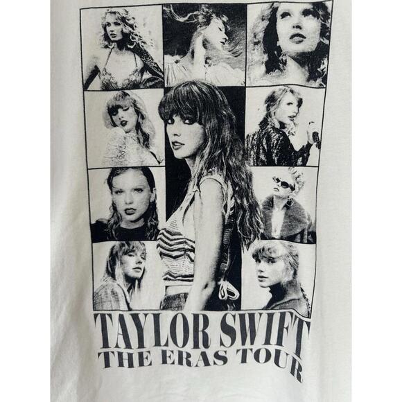 Taylor Swift The Eras Tour Merch TShirt Tee Beige Size L - Picture 3 of 6